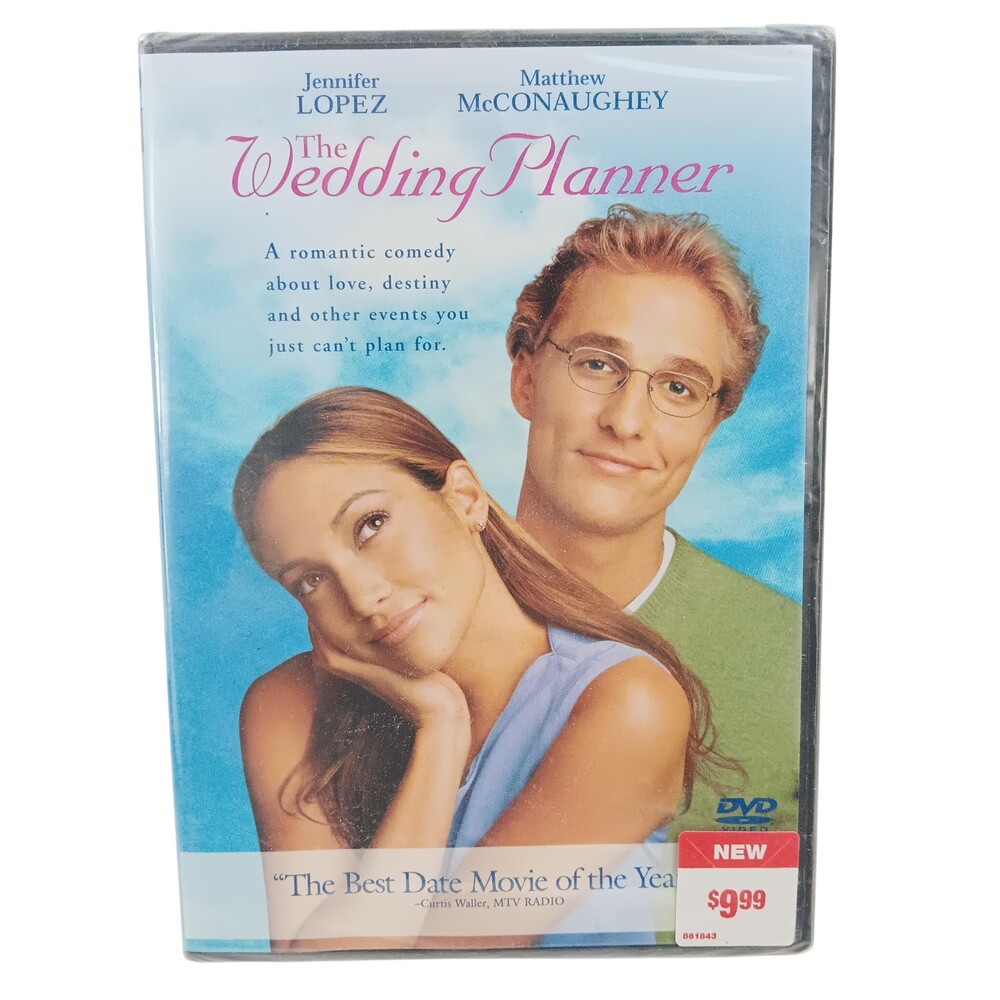 The Wedding Planner DVD Widescreen Comedy Jennifer Lopez Matthew McConaughey